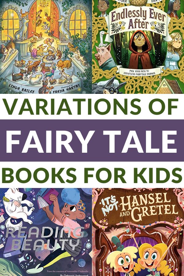 BOOK COVERS OF FRACTURED FAIRY TALES