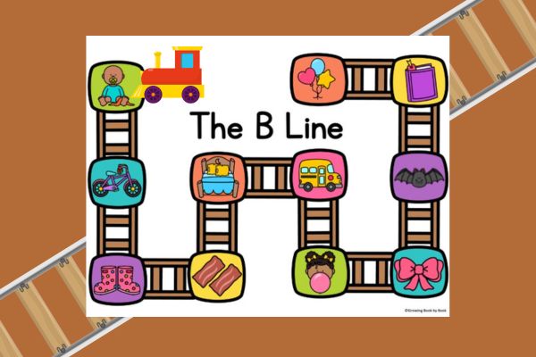 train alphabet line activity