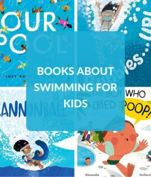 BOOKS ABOUT BEING AT THE POOL AND SWIMMING