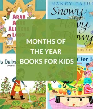 months of the year books for children