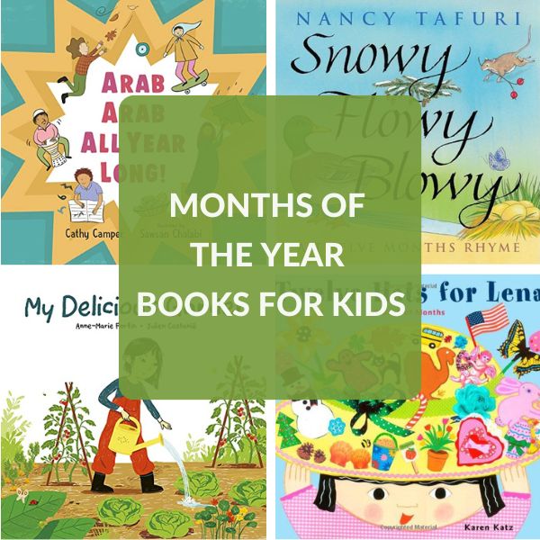 months of the year books for children
