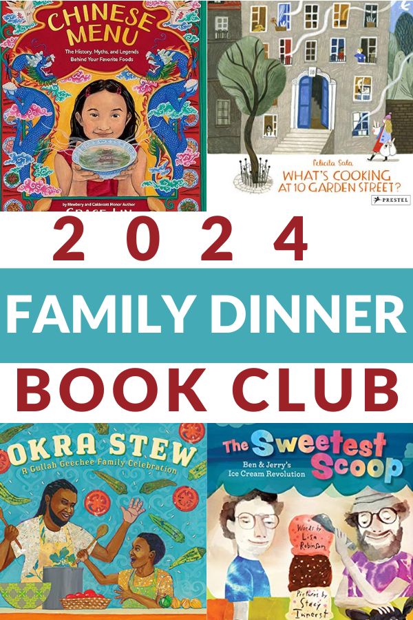BOOK CLUB TITLES FOR 2024 FAMILY DINNER BOOK CLUB